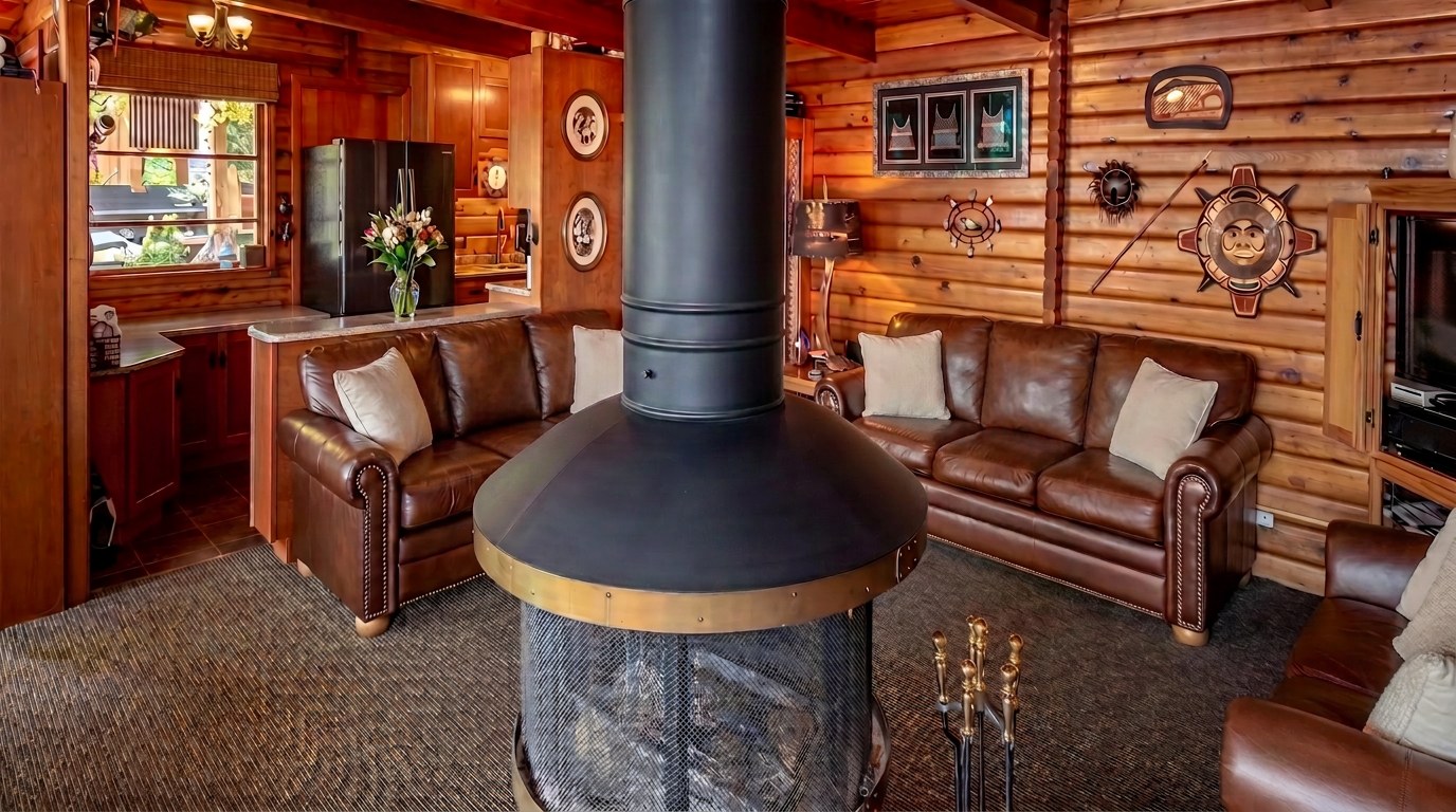 Living room seating area