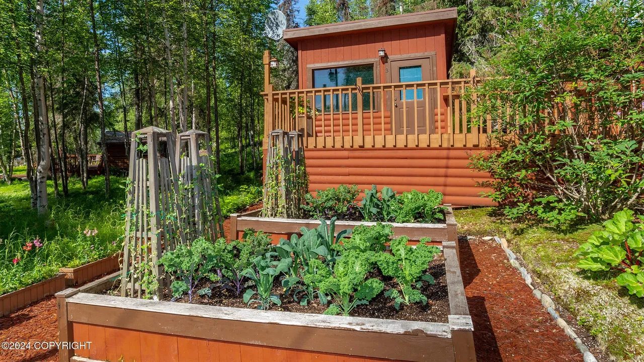 Garden area